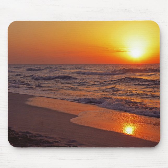 Tapis De Souris Coucher de soleil (Devant)