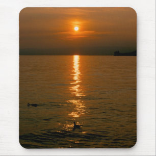 Tapis De Souris Coucher de soleil à Montreux Mauspad