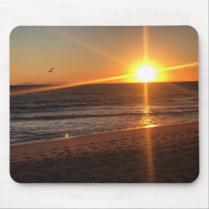 Tapis De Souris Coucher de soleil à Newport Beach, Californie
