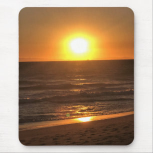 Tapis De Souris Coucher de soleil à Newport Beach, Californie