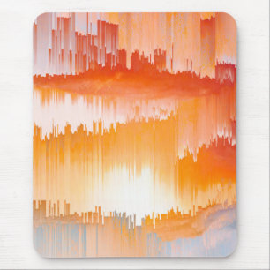 Tapis De Souris Coucher de soleil avec pépin Ciel Art abstrait
