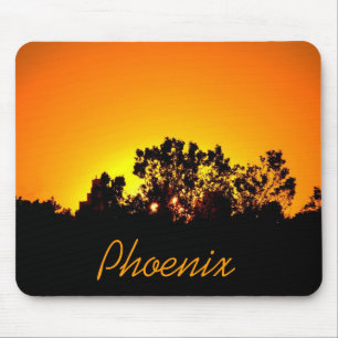 Tapis De Souris Coucher de soleil coloré par Bobby Mikul mousepad