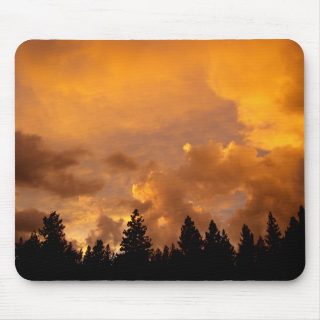 Tapis De Souris Coucher de soleil dans les Sierras (Devant)