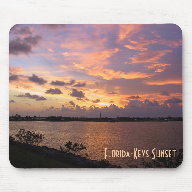 Tapis De Souris Coucher de soleil de Floride (Devant)