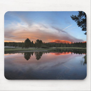 Tapis De Souris Coucher de soleil des prés Tuolumne - sentier Yose