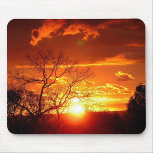 Tapis De Souris Coucher de soleil d'été Mousepad