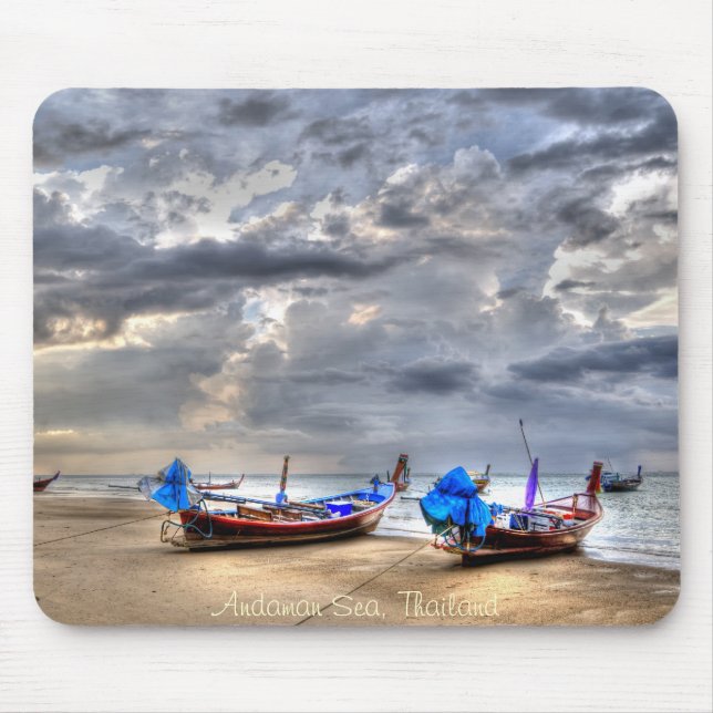 Tapis De Souris Coucher de soleil en Thaïlande (Devant)