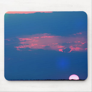 Tapis De Souris Coucher De Soleil Impressionniste De La Souris De 