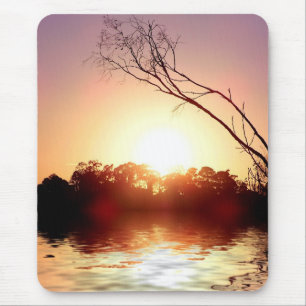 Tapis De Souris Coucher de soleil Mousepad