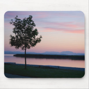 Tapis De Souris Coucher de soleil rose