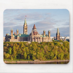 Tapis De Souris Coucher de soleil sur la Colline du Parlement - Ot
