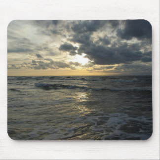Tapis De Souris Coucher de soleil sur la mer Mousepad