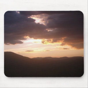 Tapis De Souris Coucher de soleil sur le Colorado en rose