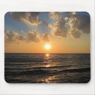 Tapis De Souris Coucher de soleil sur le lac Supérieur