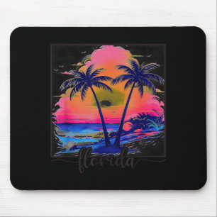 Tapis De Souris Coucher de soleil tropical d'été de plage de Flori