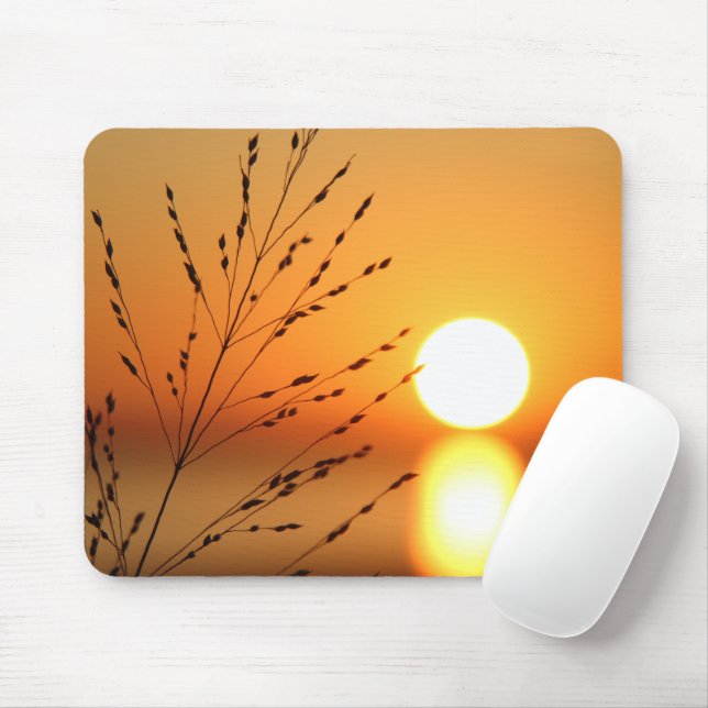Tapis De Souris Coucher du soleil (Avec souris)