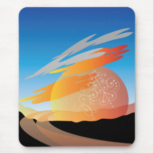 Tapis De Souris coucher du soleil