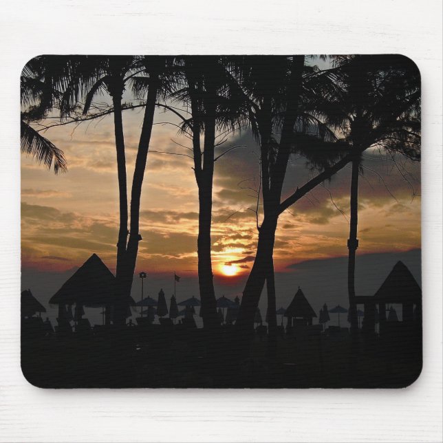 Tapis De Souris Coucher du soleil (Devant)