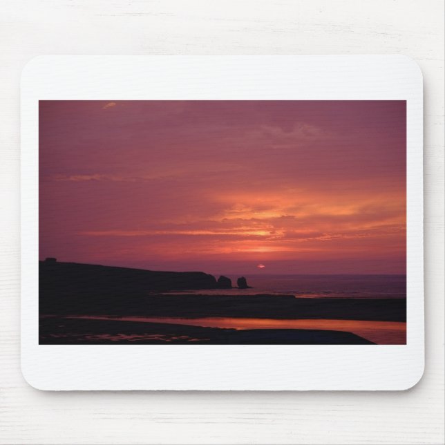 Tapis De Souris coucher du soleil 3 (Devant)