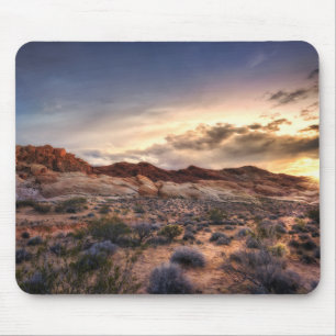 Tapis De Souris Coucher du soleil à la vallée du parc d'état du