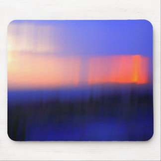 Tapis De Souris Coucher du soleil abstrait Mousepad