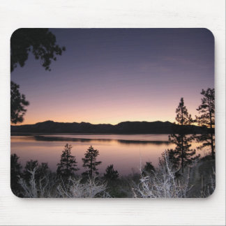 Tapis De Souris Coucher du soleil chez le lac Tahoe