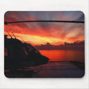 Tapis De Souris coucher du soleil dans le Golfe du Mexique