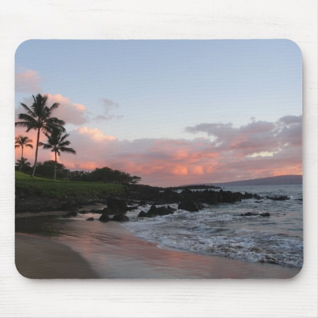 Tapis De Souris Coucher du soleil de Maui (Devant)