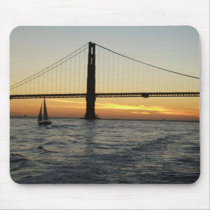 Tapis De Souris Coucher du soleil de San Francisco