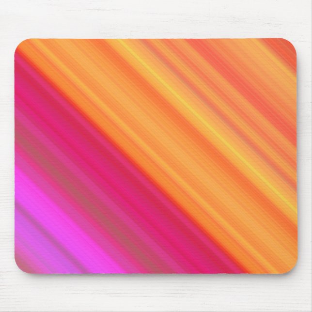 Tapis De Souris Coucher du soleil lumineux Mousepad d'été (Devant)