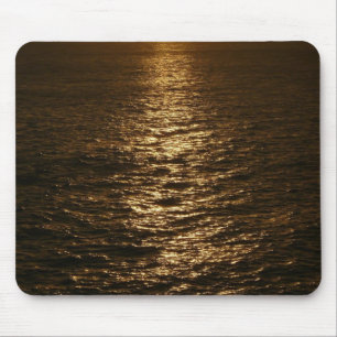 Tapis De Souris Coucher du soleil sur l'eau Photographie Abstraite