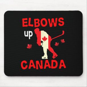 Tapis De Souris Coudes en l'air Canada! Hockey
