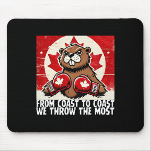 Tapis De Souris Coudes Haut Canada Taxes canadiennes Beaver B