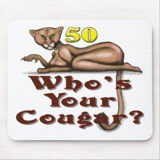 Tapis De Souris Cougars à 50 ans