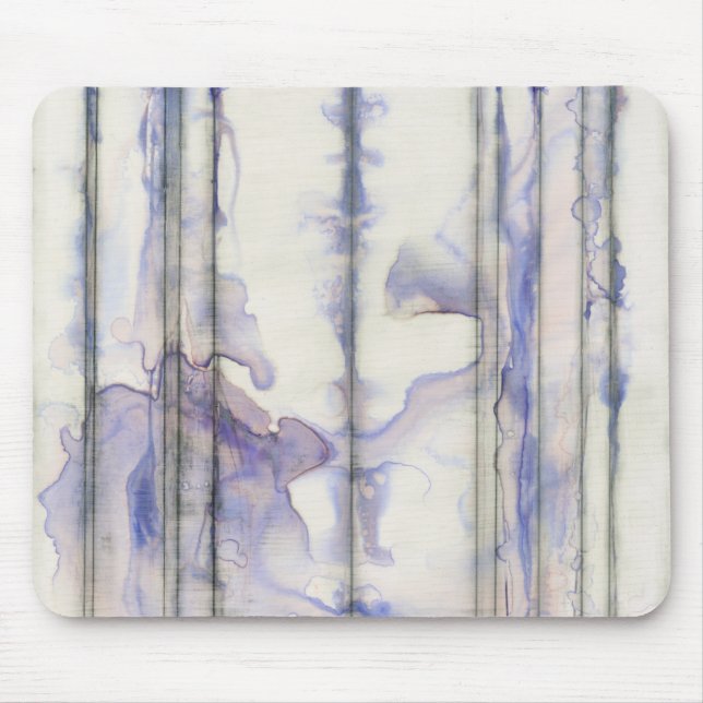Tapis De Souris Couleur d'aquarelle Violet Free Expression (Devant)