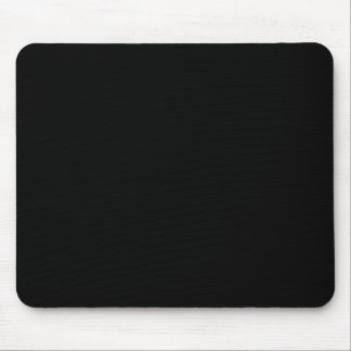 Tapis De Souris Couleur de mode élégante noire