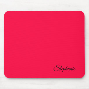 Tapis De Souris Couleur de rose américaine