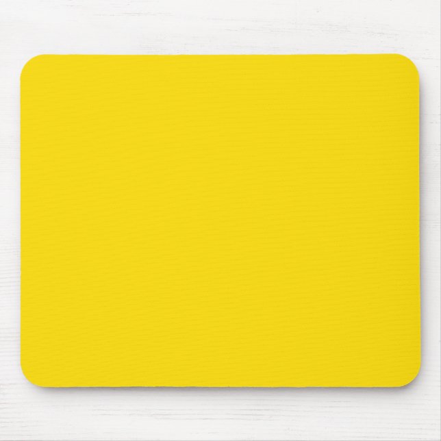 Tapis De Souris Couleur jaune (Devant)