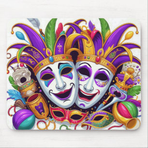 Tapis De Souris Couleur mignonne de la célébration du carnaval de