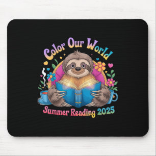 Tapis De Souris Couleur Notre Programme Mondial de Lecture Été 202