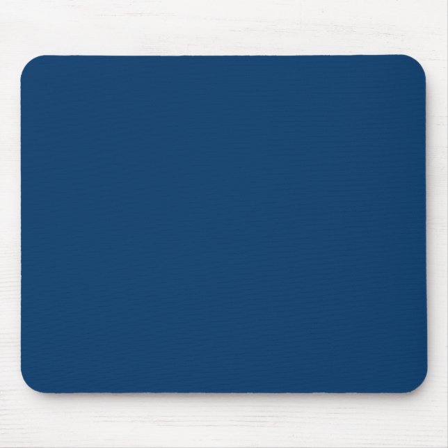 Tapis De Souris Couleur solide 003366 Arrière - plan bleu foncé Mo (Devant)