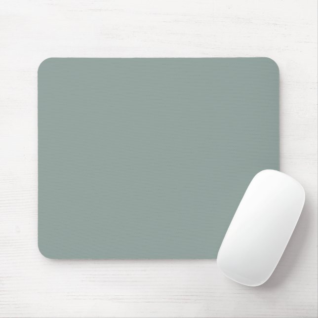 Tapis De Souris Couleur uni bleu agave bleu vert (Avec souris)