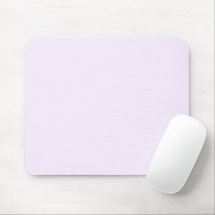 Tapis De Souris Couleur violette Rose pâle blanc pastel blanc clai