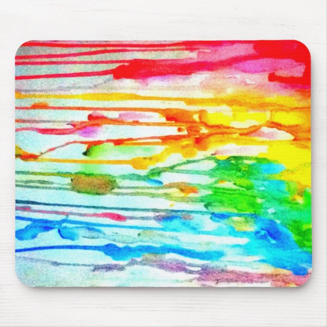 Tapis De Souris Couleurs de la vie (Devant)