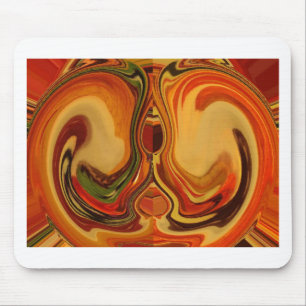 Tapis De Souris Couleurs de raster de mode rétro vintage Hakuna Ma