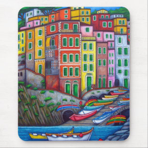 Tapis De Souris Couleurs de Riomaggiore - Mousepad
