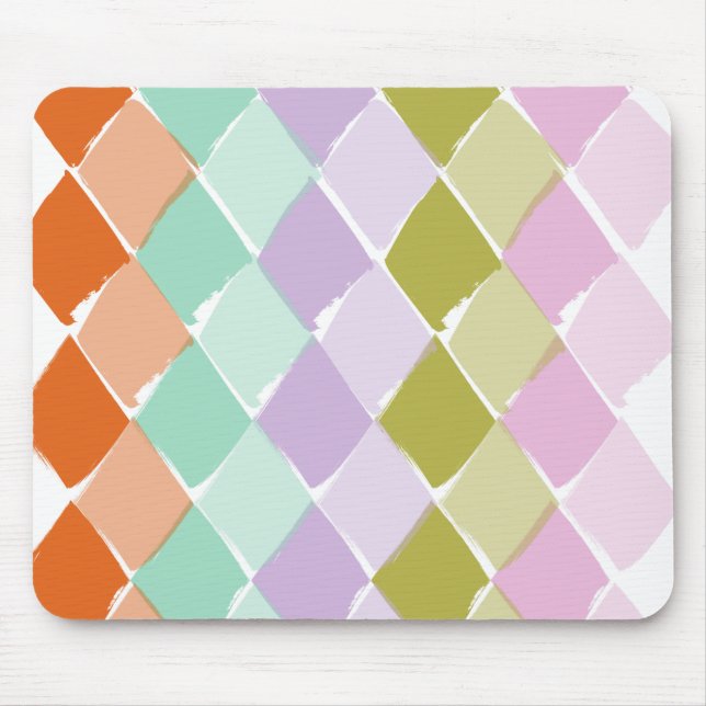 Tapis De Souris Couleurs d'été prisme motif  (Devant)