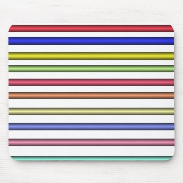Tapis De Souris Couleurs horizontales (Devant)