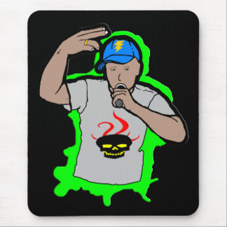Tapis De Souris Coup sec et dur 1 de hip hop