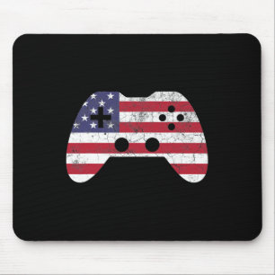 Tapis De Souris Coupe de bière de pong 4 juillet Tendance Rouge So